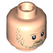 LEGO Light Flesh Luke Skywalker Minifigure Head (Recessed Solid Stud) (3626 / 37222)