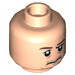 LEGO Light Flesh Malakili Head (Recessed Solid Stud) (3626 / 13599)