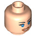 LEGO Light Flesh Marion Ravenwood Head (Safety Stud) (3626 / 62718)