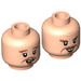 LEGO Light Flesh Master of Lake-town Minifigure Head (Recessed Solid Stud) (3626 / 16553)