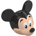 LEGO Light Flesh Mickey Mouse Head with Eyebrows  (79701)