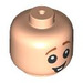 LEGO Light Flesh Minifigure Baby Head with Gru Cute Face (33464)