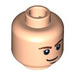 LEGO Light Flesh Minifigure Head with Decoration (Safety Stud) (3626 / 89168)