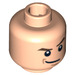 LEGO Light Flesh Minifigure Head with Decoration (Safety Stud) (92682 / 93241)