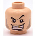 LEGO Light Flesh Minifigure Head with Gold Tooth (Safety Stud) (3626)