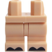 LEGO Light Flesh Minifigure Medium Legs with black toes (37364)