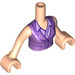 LEGO Light Flesh Ms. Stevens Torso, with Medium Lavender Vest (92456 / 92816)