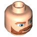 LEGO Light Flesh Obi-Wan Kenobi Head (Recessed Solid Stud) (3626 / 13643)