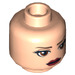 LEGO Light Flesh Padme Amidala (Senator) Head (Recessed Solid Stud) (3626 / 10664)