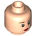 LEGO Light Flesh Petunia Dursley Minifigure Head (Recessed Solid Stud) (3626 / 67843)