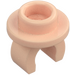 LEGO Light Flesh Plate 1 x 1 Round with Clip (5264)