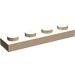 LEGO Light Flesh Plate 1 x 4 (3710)