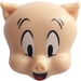 LEGO Light Flesh Porky Pig Head