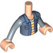 LEGO Licht vleeskleurig Prof. Adrian Friends Torso (Boy) (73161)