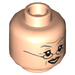 LEGO Light Flesh Professor Minifigure Head (Safety Stud) (3626 / 73837)