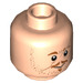 LEGO Light Flesh Professor Remus Lupin Minifigure Head (Recessed Solid Stud) (3626 / 39522)