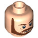 LEGO Light Flesh Qui-Gon Jinn Head (Safety Stud) (3626 / 96702)