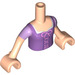 LEGO Light Flesh Rapunzel Torso, with Pink Lacing and Noose Pattern (92456)