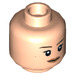 LEGO Leichtes Fleisch Rey Minifigure Kopf (Einbau-Vollbolzen) (3626 / 23783)