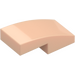 LEGO Lätt Hudfärgad Backe 1 x 2 Böjd (11477)