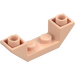 LEGO Light Flesh Slope 1 x 4 (45°) Double Inverted with Open Center (32802)