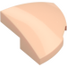 LEGO Light Flesh Slope 2 x 2 x 0.7 Curved Round Quarter (5852)