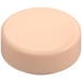 LEGO Light Flesh Tile 1 x 1 Round (98138)