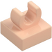 LEGO Light Flesh Tile 1 x 1 with Clip (Raised "C") (15712 / 44842)