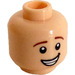 LEGO Light Flesh Woody Minifigure Head (Recessed Solid Stud) (3626 / 53483)