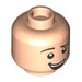 LEGO Light Flesh Woody Minifigure Head (Recessed Solid Stud) (50147 / 102146)