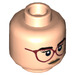 LEGO Light Flesh Zia Rodriguez Minifigure Head (Recessed Solid Stud) (3626 / 38759)