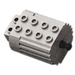 LEGO Lichtgrijs 4.5 Volt Technic Motor Met twee pengaten