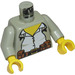 LEGO Light Gray Alexis Sanister Torso with Light Gray Arms and Yellow Hands (973)