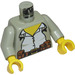 LEGO Light Gray Alexis Sanister Torso with Light Gray Arms and Yellow Hands (973 / 73403)