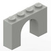 LEGO Light Gray Arch 1 x 4 x 2 (6182)