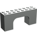 LEGO Light Gray Arch 2 x 8 x 3 (4743)