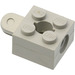 LEGO Light Gray Arm Brick 2 x 2 with Arm Holder with Hole and 1 Arm