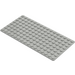 LEGO Grigio chiaro Base 8 x 16 (3865)