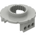 LEGO Light Gray Bottom for Turntable with Technic Bricks Attached (2856)