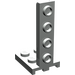 LEGO Light Gray Bracket 2 x 2 - 1 x 4 (2422)