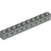 LEGO Light Gray Brick 1 x 10 with Holes (2730)