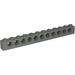 LEGO Light Gray Brick 1 x 12 with Holes (3895)