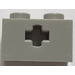 LEGO Light Gray Brick 1 x 2 with Axle Hole (&#039;+&#039; Opening and Bottom Stud Holder) (32064)