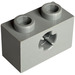 LEGO Light Gray Brick 1 x 2 with Axle Hole (&#039;X&#039; Opening) (32064)