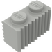 LEGO Light Gray Brick 1 x 2 with Grille (2877)