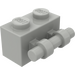 LEGO Hellgrau Backstein 1 x 2 mit Griff (30236)