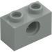 LEGO Grigio chiaro Mattoncino 1 x 2 con Foro (3700)