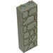 LEGO Light Gray Brick 1 x 2 x 5 with Brickwork with Stud Holder (2454 / 40454)