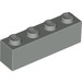 LEGO Light Gray Brick 1 x 4 (3010 / 6146)