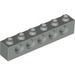 LEGO Hellgrau Backstein 1 x 6 mit Löcher (3894)
